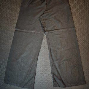 NWOT Black Linen Wide Leg Pants